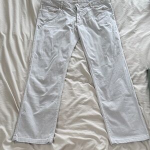 Faherty Cream Organic Cotton Pants